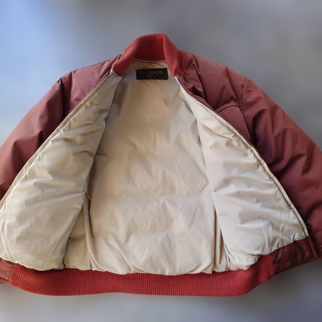 80s TEMPCO down jacket M USA