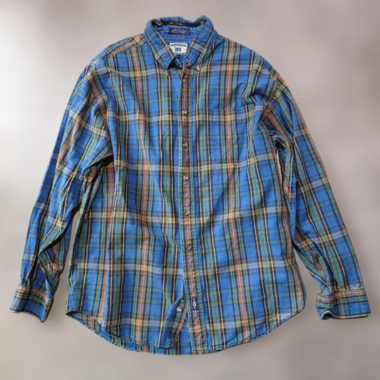 LEE 90s denim check shirts L