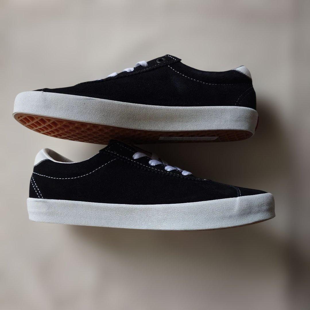 US VANS SPORT LOW ブラック ホワイト スニーカー アメリカ企画 23.5cm