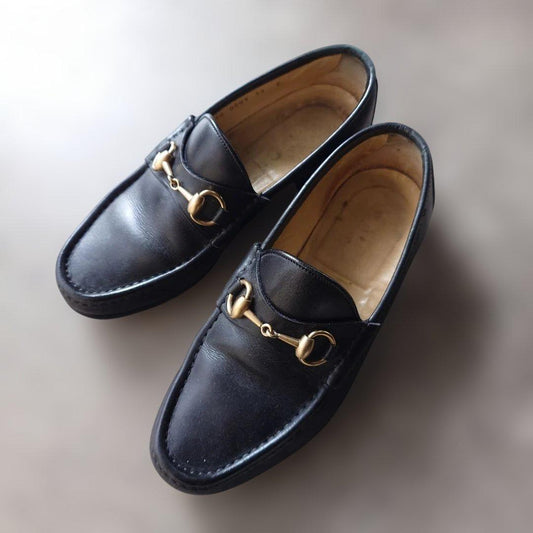 GUCCI horse bit loffer 39inch 24.0cm