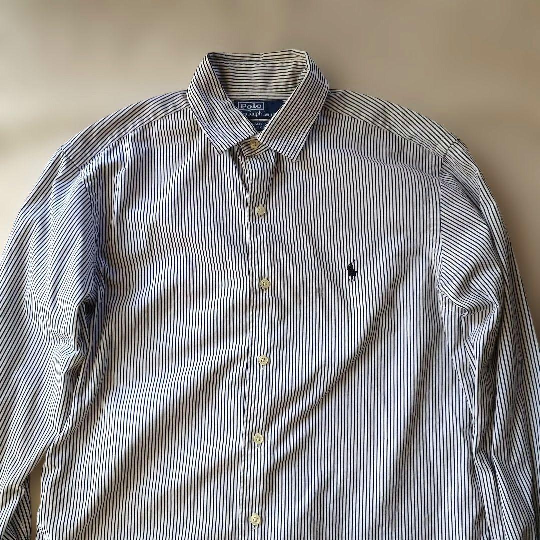 Poloralphlauren BRADFORD pin stripe shirts M