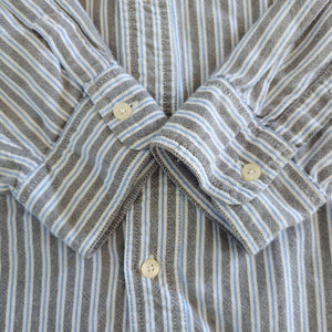 古着　CHAPS チャップス　ストライプシャツ　BDシャツ XL