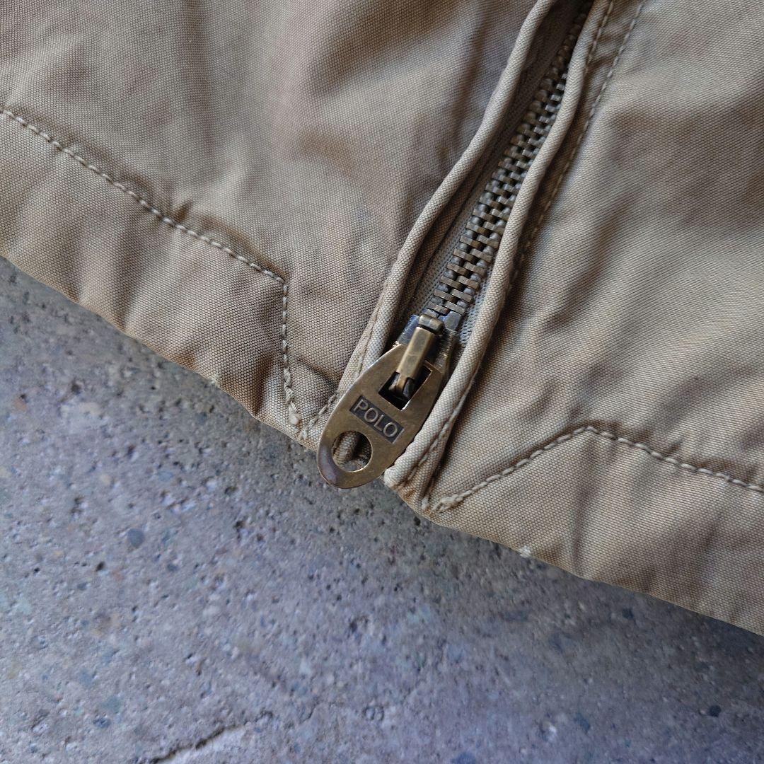 90's poloralphlauren military jacket L 90年代　　ポロラルフローレン　ミリタリーブルゾン　スイングトップ　L