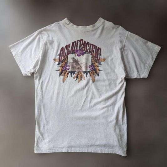 70s~80s Vintage ocean pacific surf tee