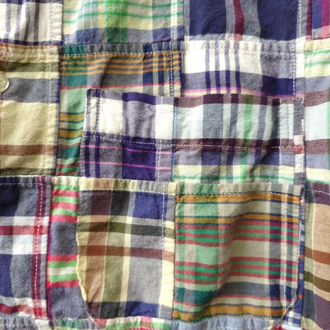Land's END patchwork shirts M