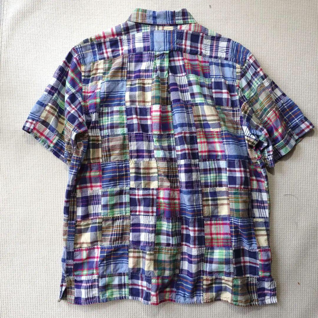 Land's END patchwork shirts M