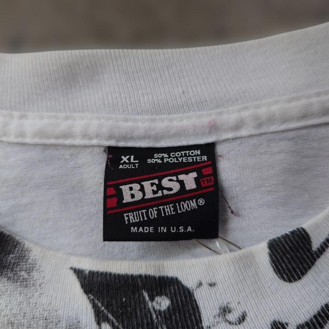 90s fruits of the loom NASHVILLE music print tee XL