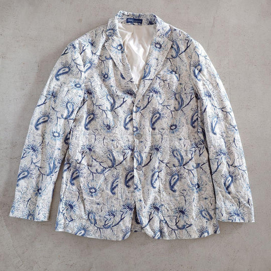 古着 90年代　RALPHLAUREN　ラルフローレン　柄ジャケット