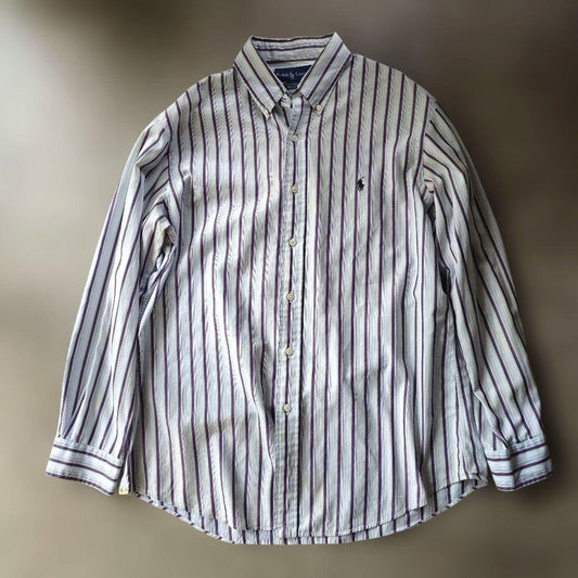 POLORALPHLAUREN muliti stripe shirts 161/2