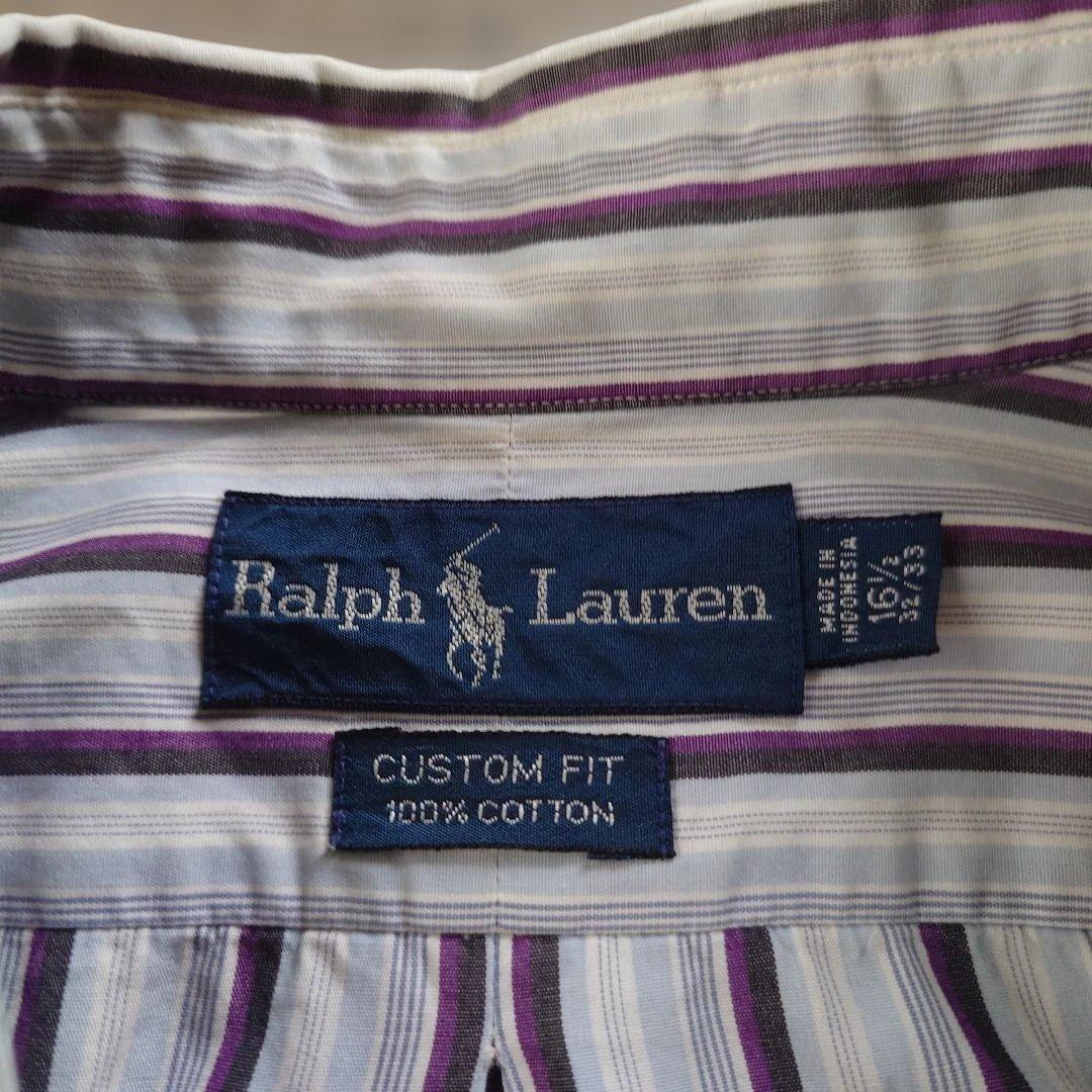 POLORALPHLAUREN muliti stripe shirts 161/2