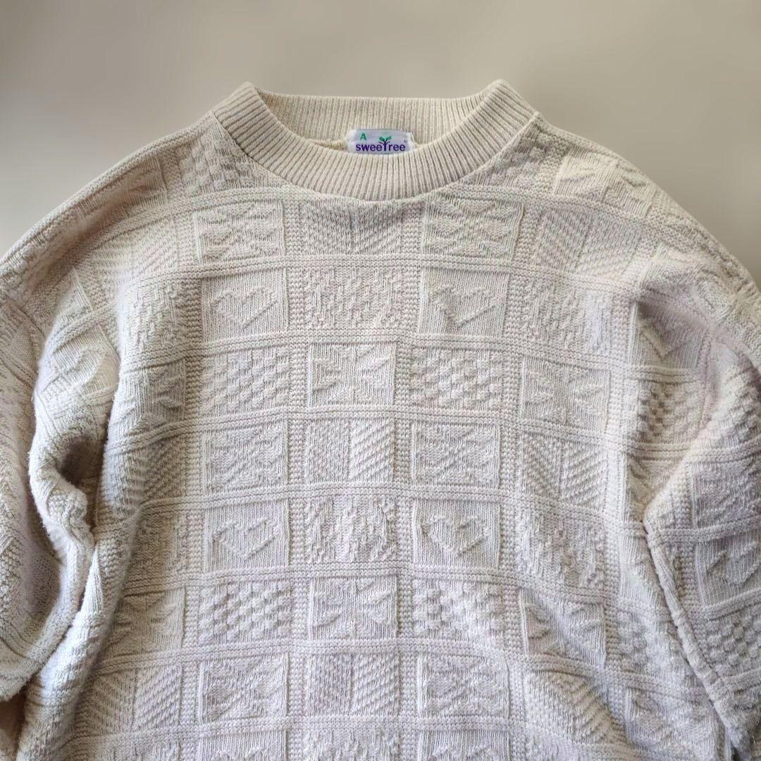 sweetree cotton knit fairile made in USA sz M