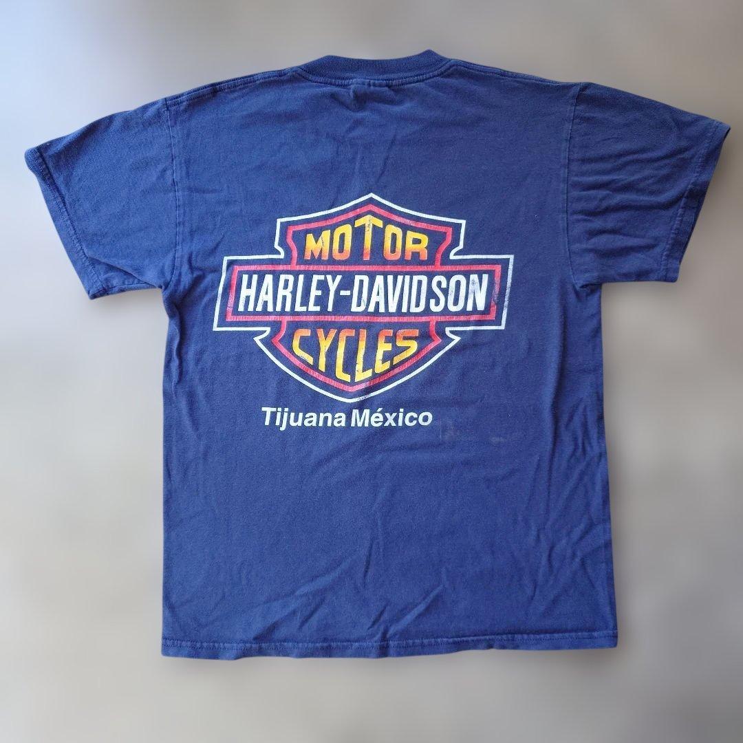 Harley davidson pocket tee logo nacy M