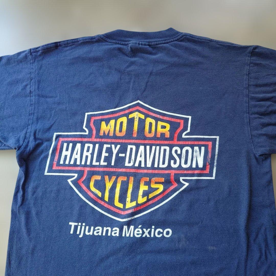 Harley davidson pocket tee logo nacy M