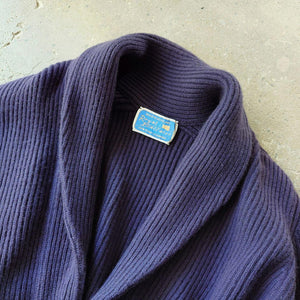 old cashmire shwall collar cardigan made in scottland カシミア　ショールカラー　カーディガン　イギリス製