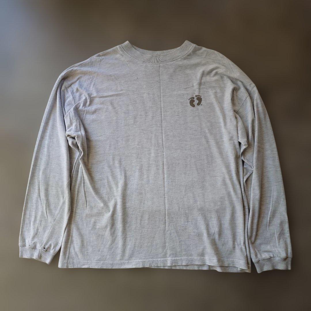 70s HANGTEN surf  Print Long sleeve tee XL