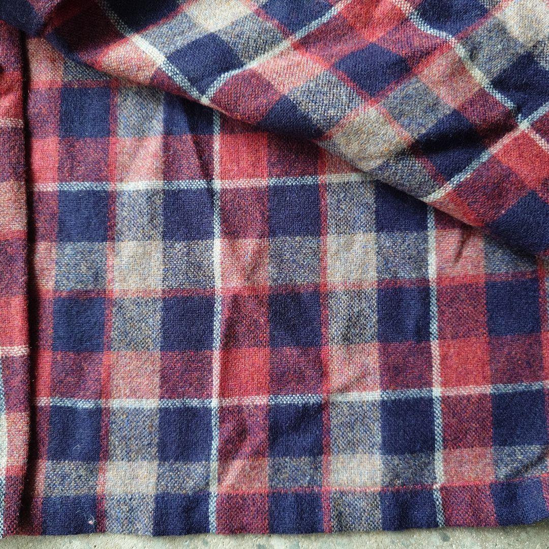 60s towncraft wool boars shirts XL