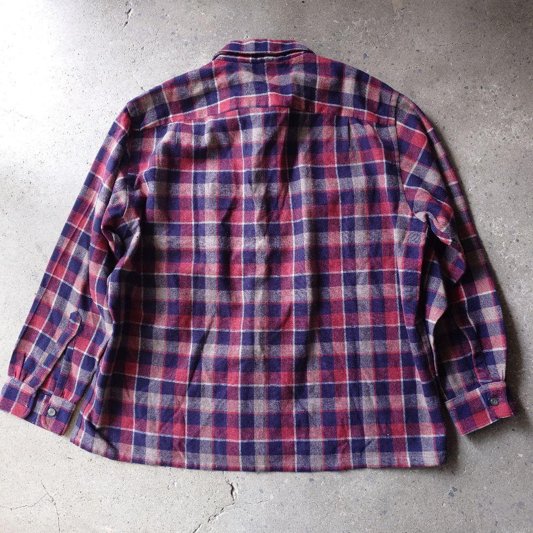 60s towncraft wool boars shirts XL