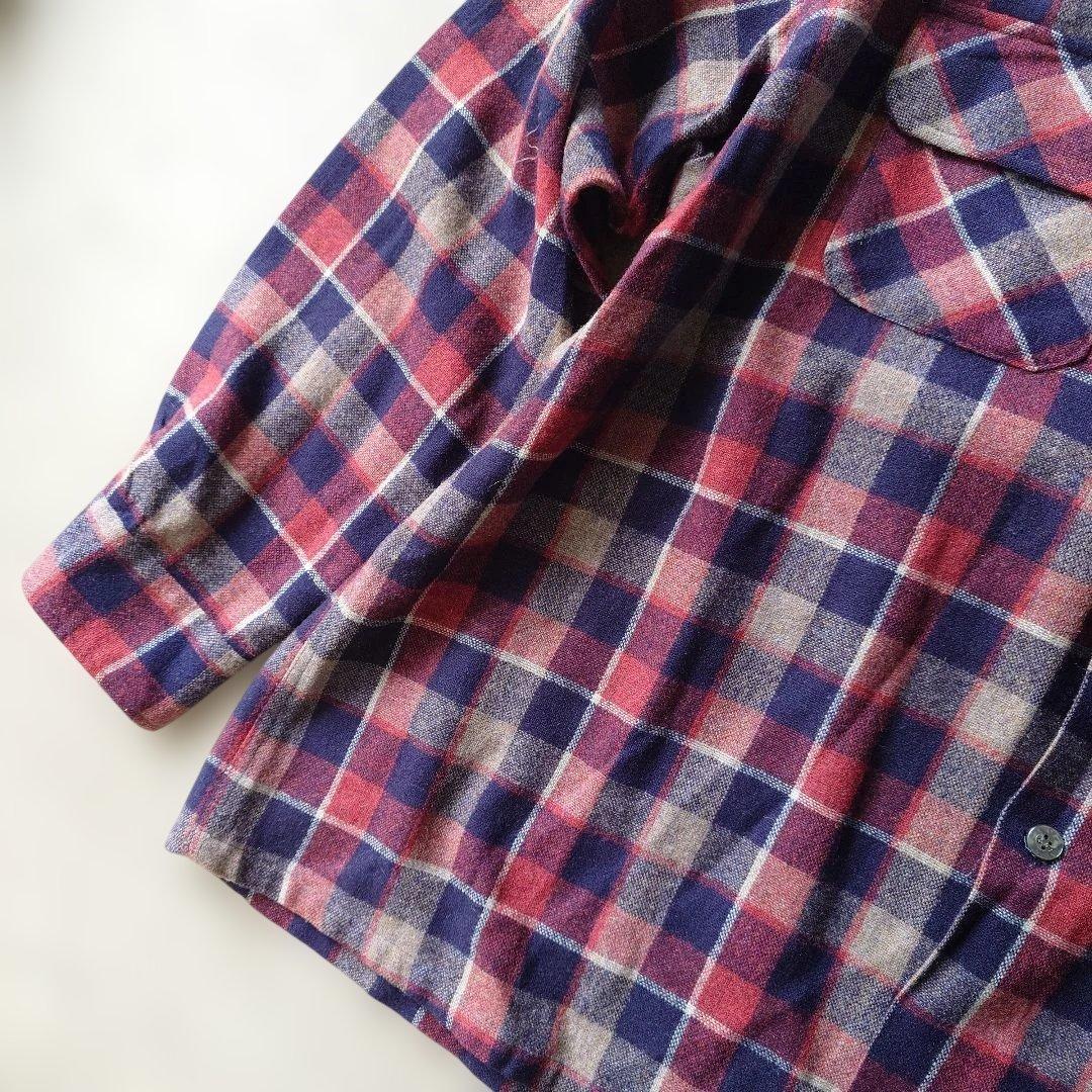 60s towncraft wool boars shirts XL