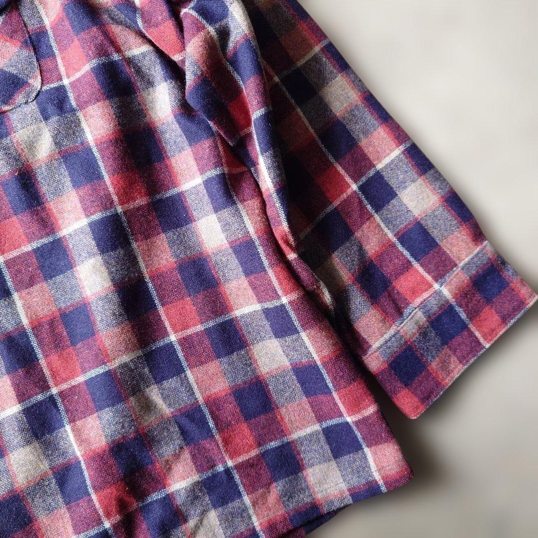 60s towncraft wool boars shirts XL