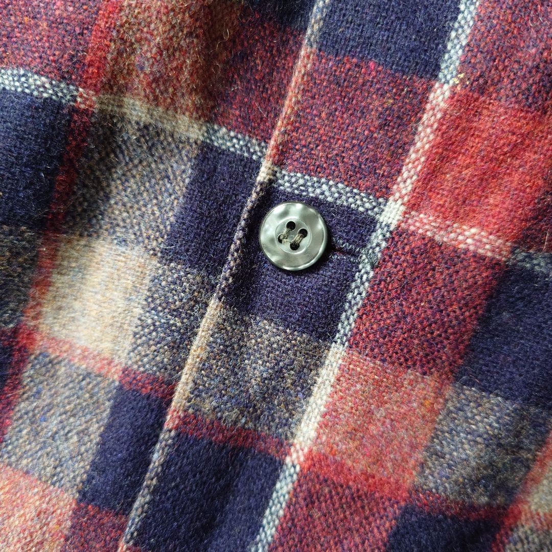 60s towncraft wool boars shirts XL