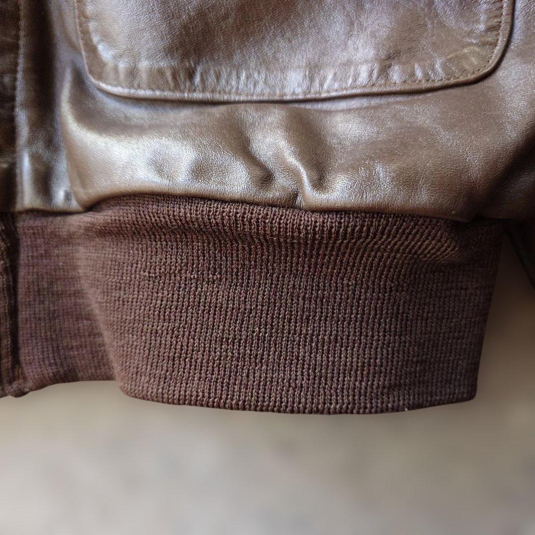 wills&geiger  A2 leather jacket  horsehide 80s 36inch