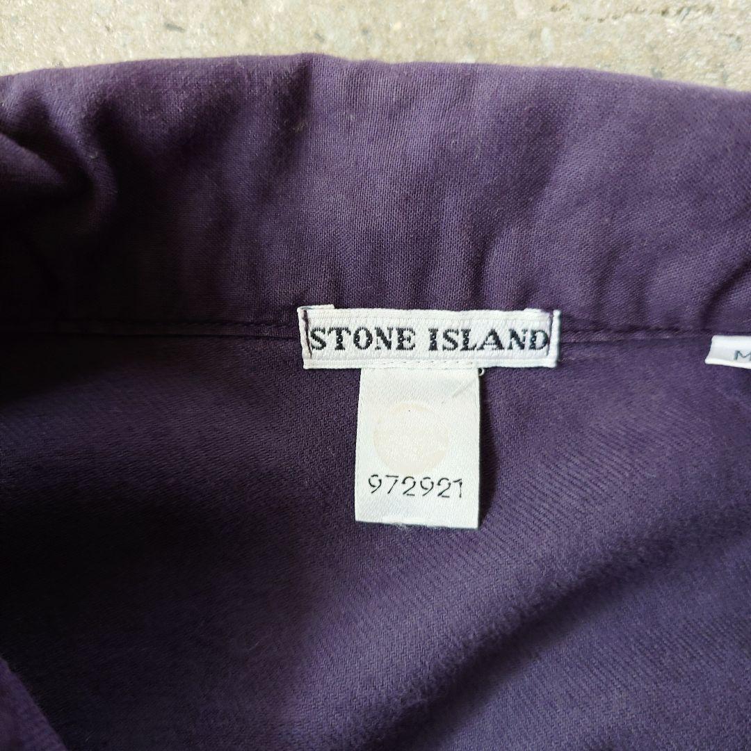 STONE ISLAND　W face shirt jacket M ストーンアイランド　ダブルフェイス　シャツブルゾン　M