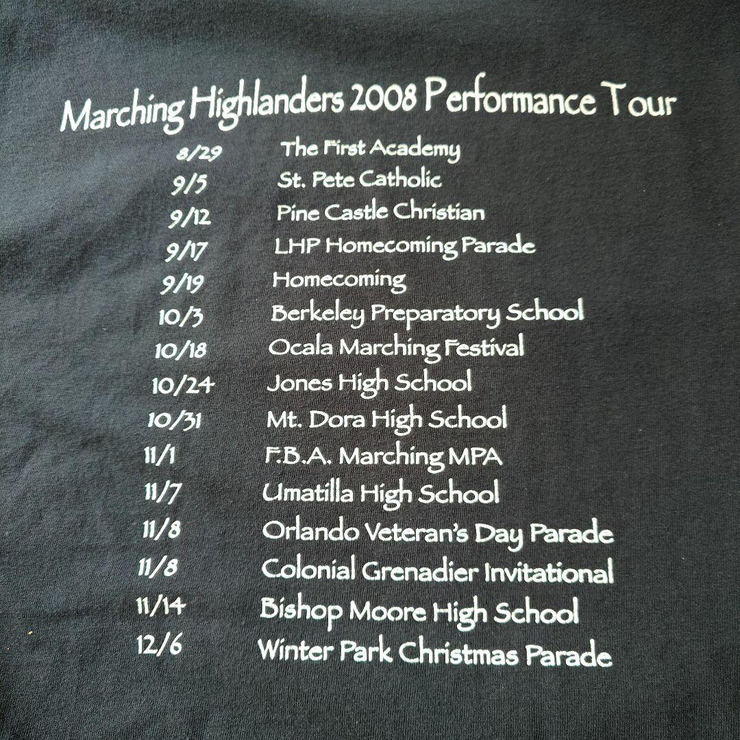 Paulsimon 2008 tour tee S