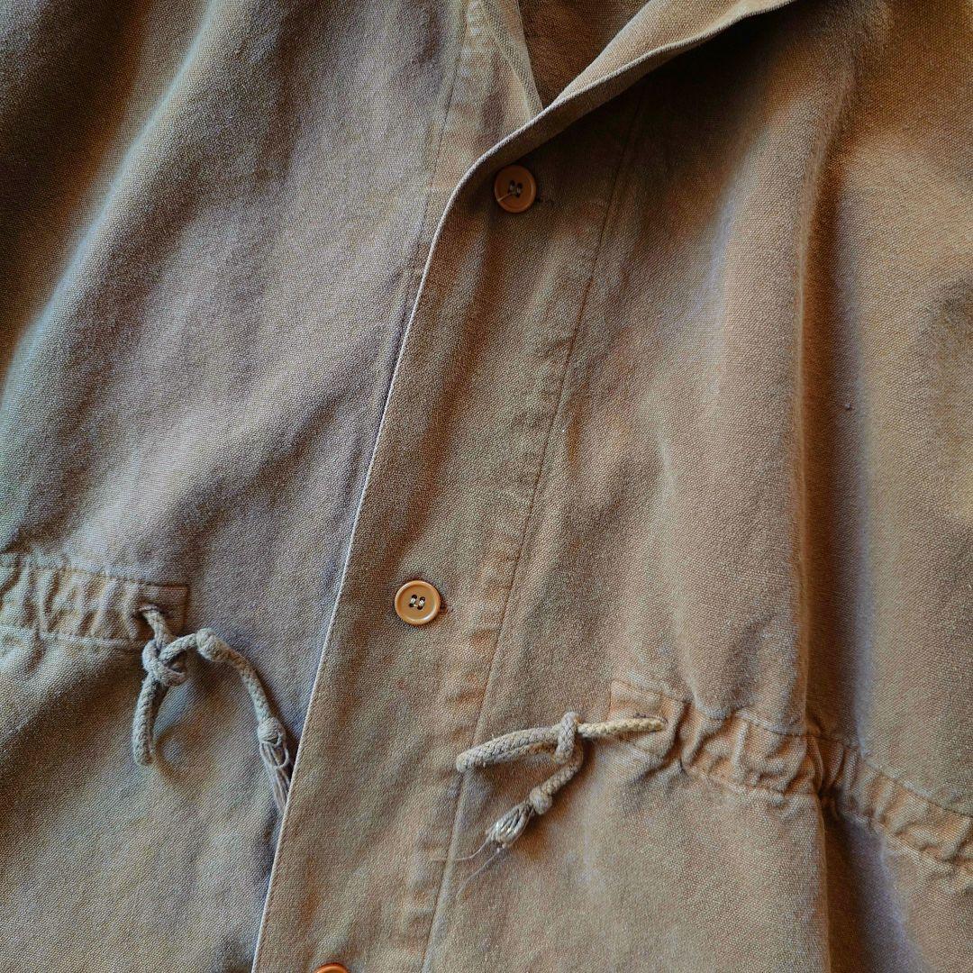used cotton duck hoody coat XL ユーズド　キャンバスダッグ　モッズコート　xl