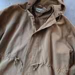 画像をギャラリービューアに読み込む, used cotton duck hoody coat XL ユーズド　キャンバスダッグ　モッズコート　xl

