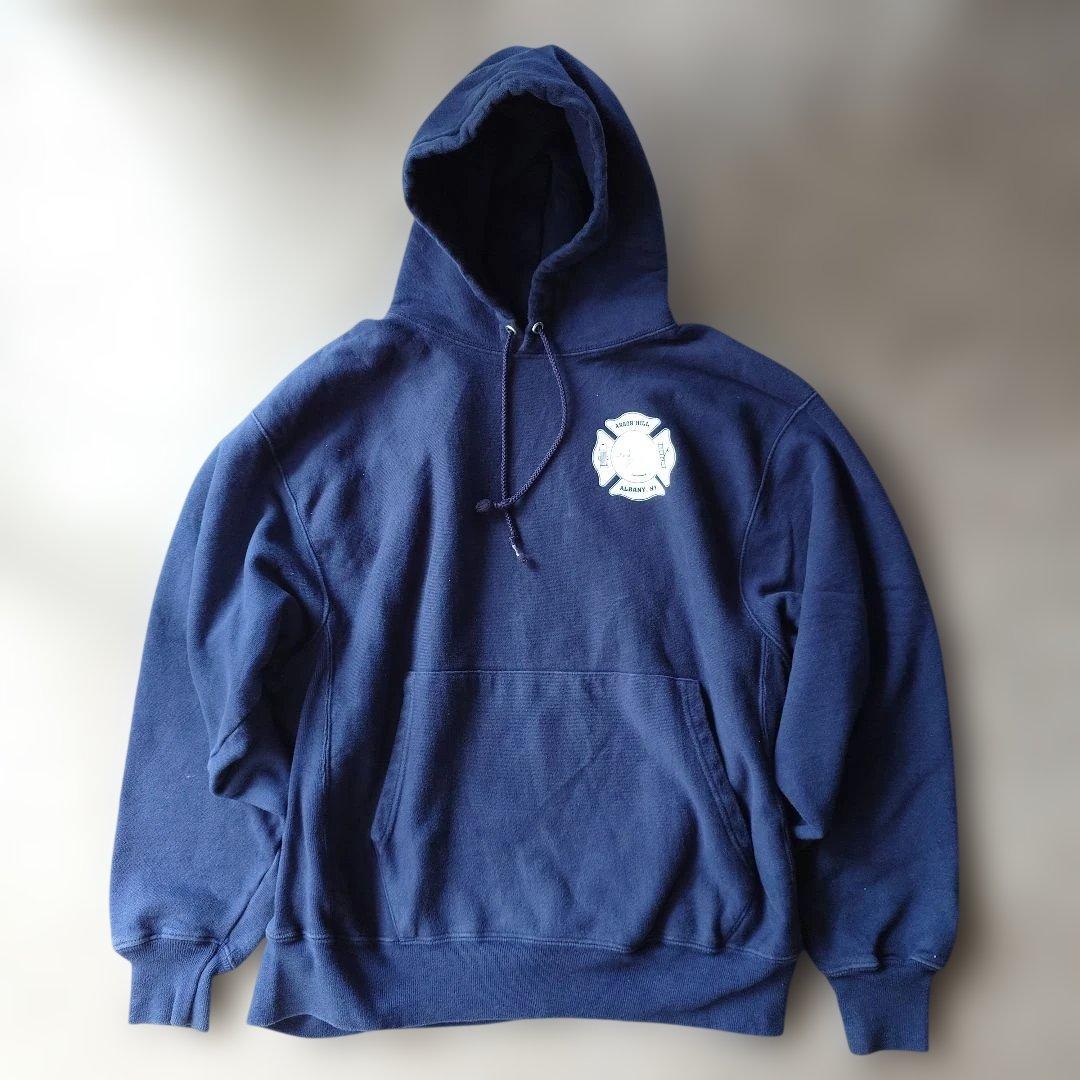 90s champion premuim weave sweat parka L