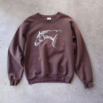 画像をギャラリービューアに読み込む, Used Gilden sweat horse print S
