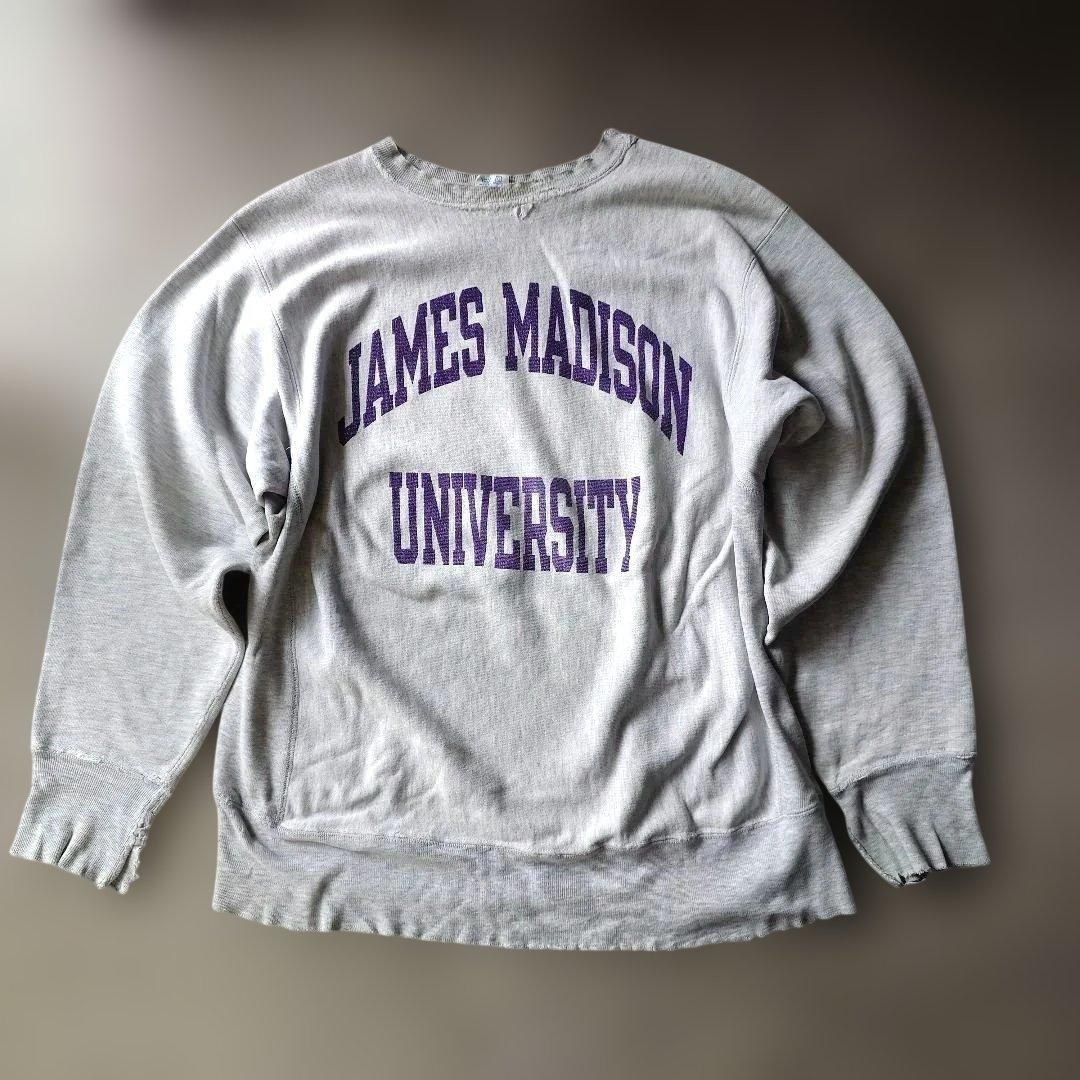 Champion USA 80s sweat 染み込み XL