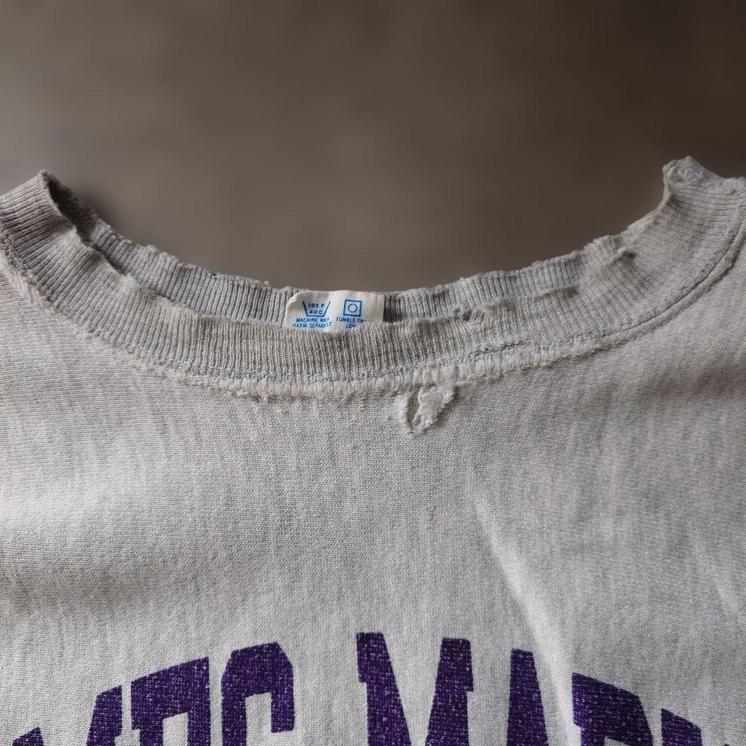 Champion USA 80s sweat 染み込み XL