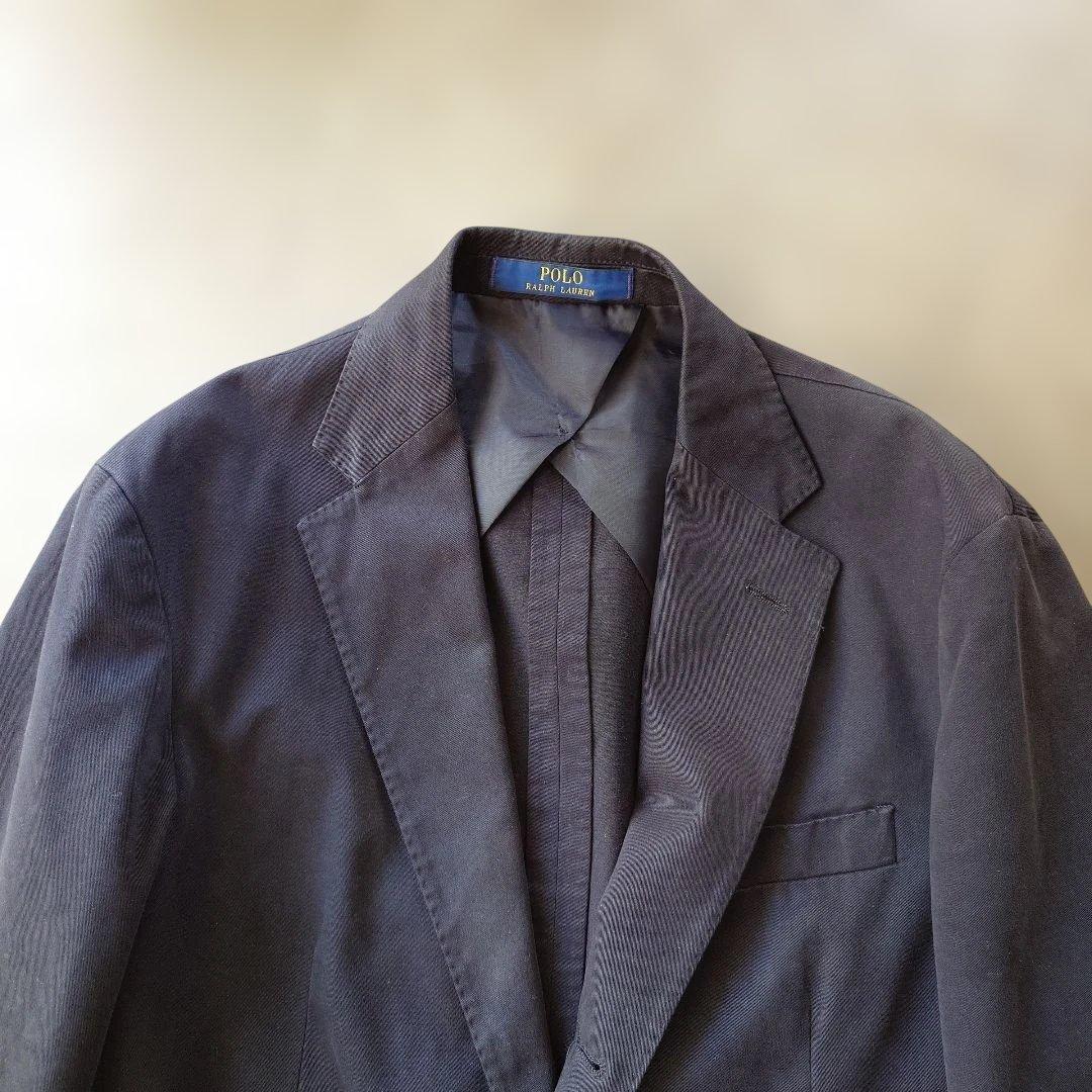 poloralphlauren tailered jacket navy blazer 40inch