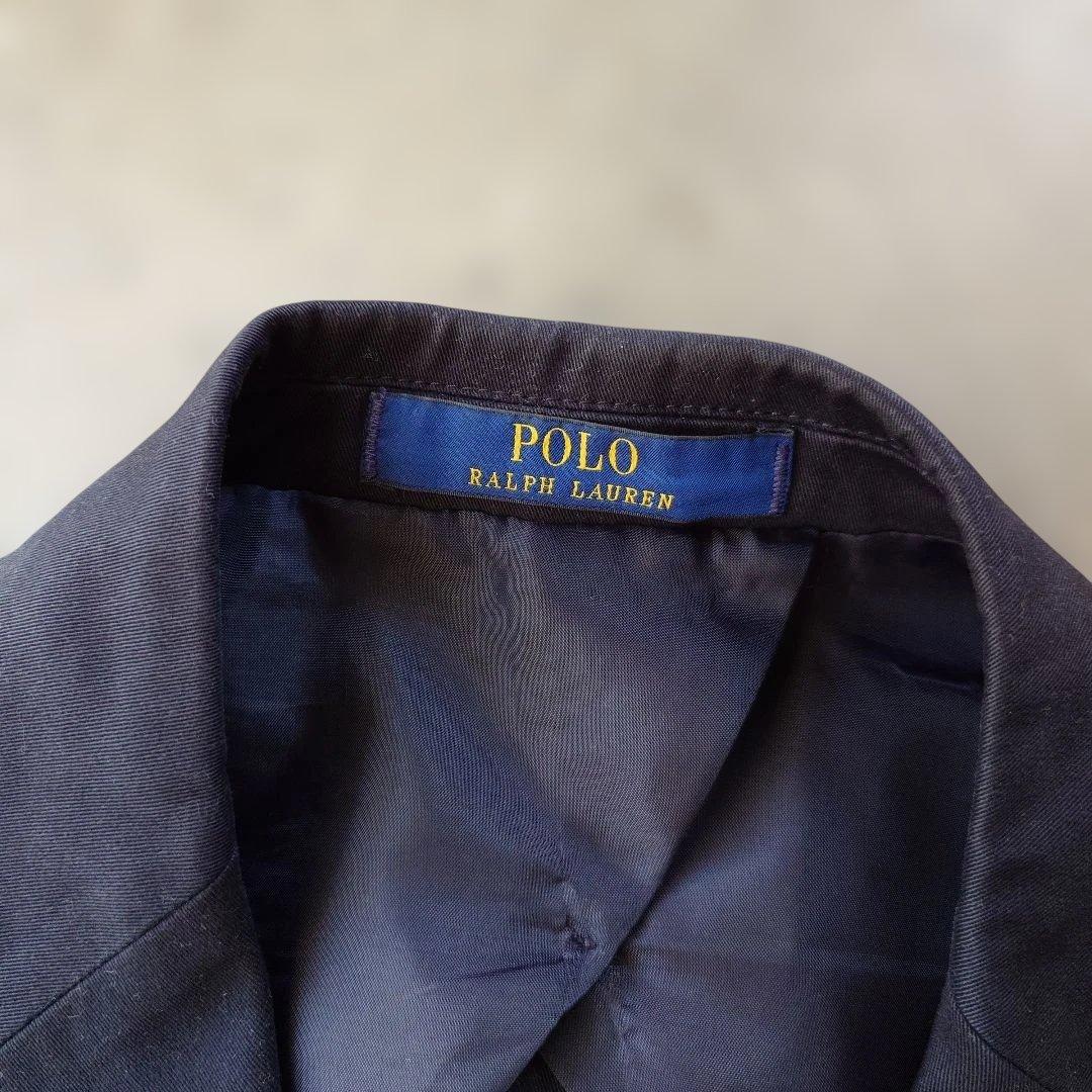 poloralphlauren tailered jacket navy blazer 40inch