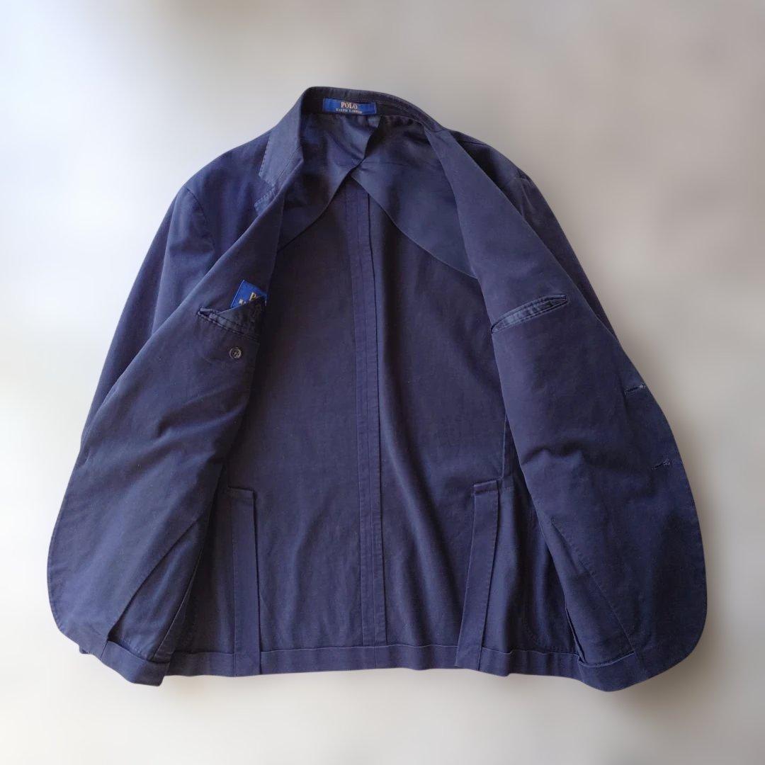 poloralphlauren tailered jacket navy blazer 40inch
