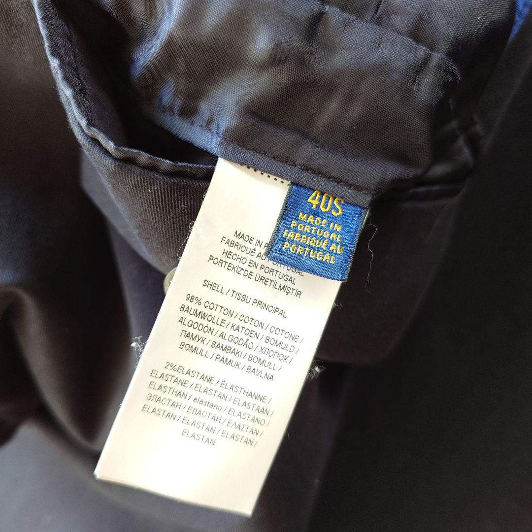 poloralphlauren tailered jacket navy blazer 40inch