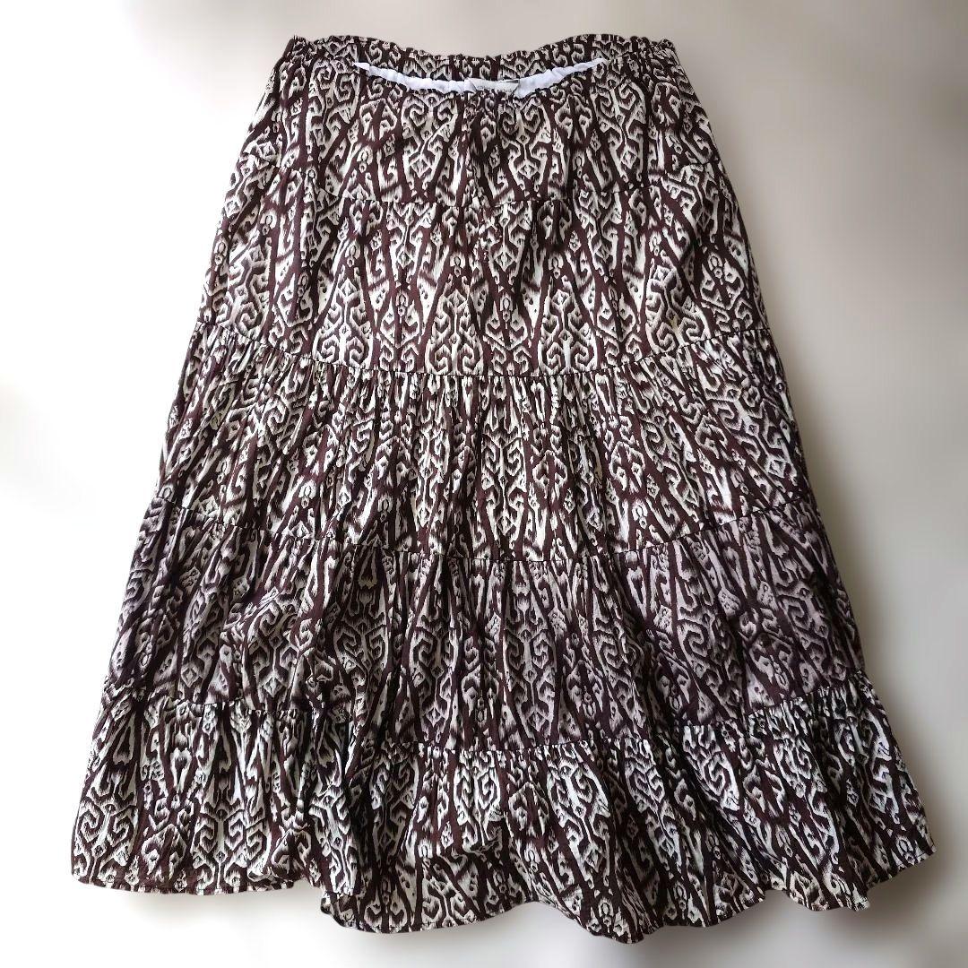 used BATIK long skirt