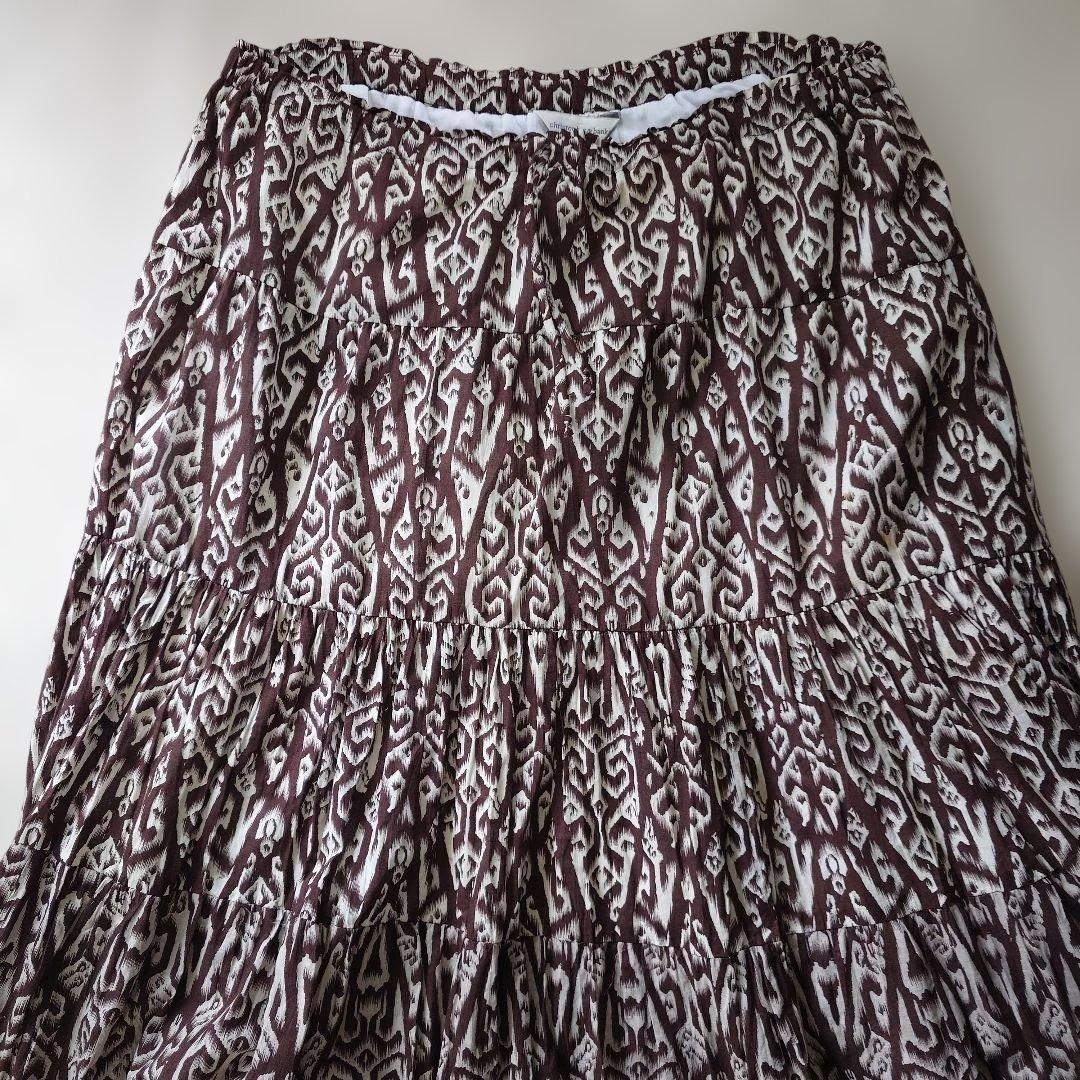 used BATIK long skirt