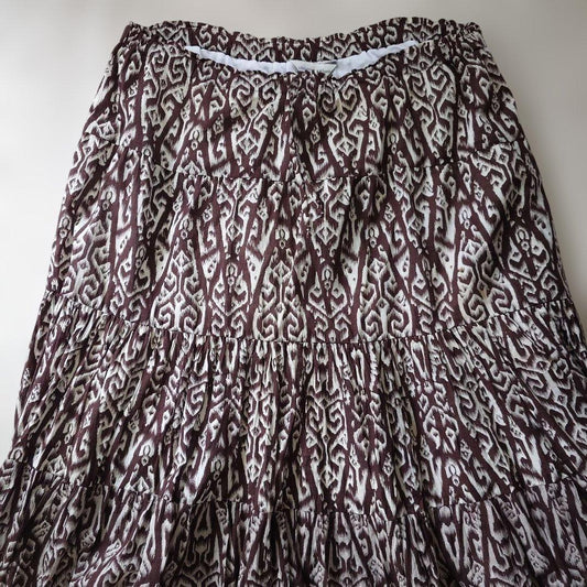 used BATIK long skirt