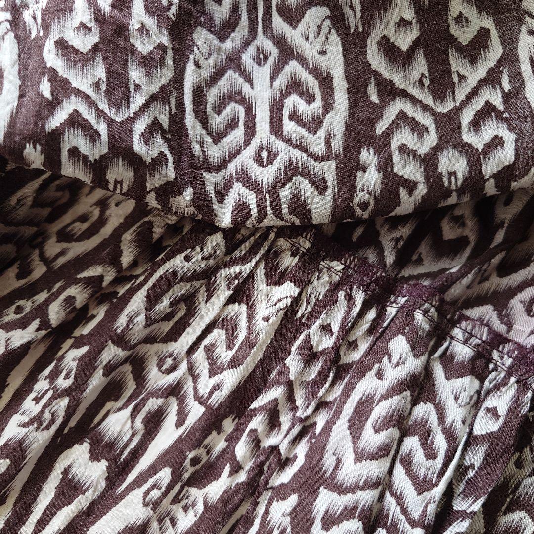used BATIK long skirt