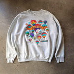 画像をギャラリービューアに読み込む, fruit of the loom sweat XL USA フルーツオブザルーム　ユーズド　スウェット　バルーン　気球　アメリカ製　XL
