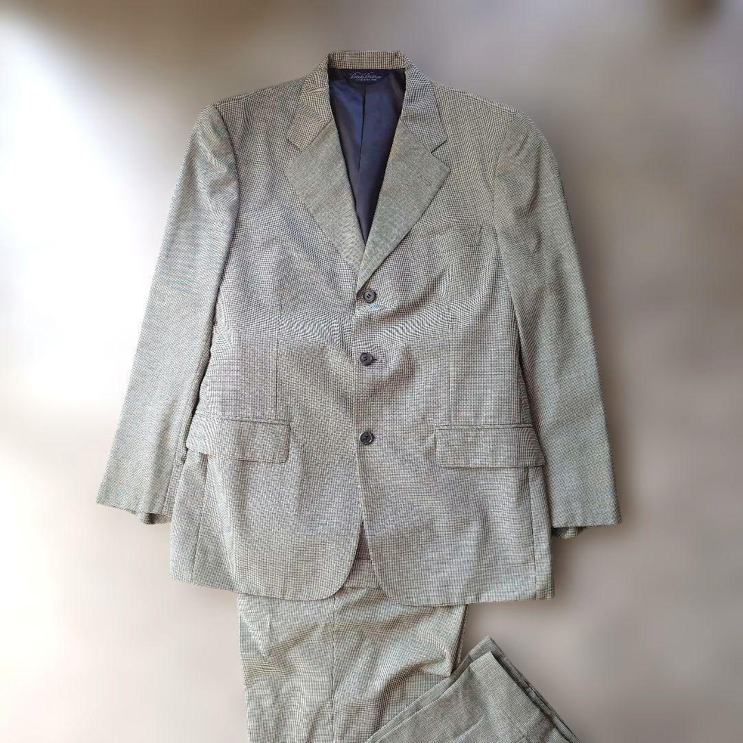 BROOKSBROTHERS houdtooth suit setup 37sht M
