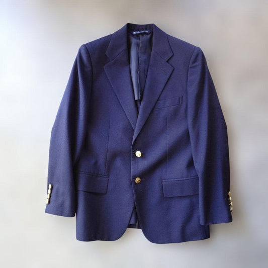 POLORALPHLAUREN navy blazer jacket 150