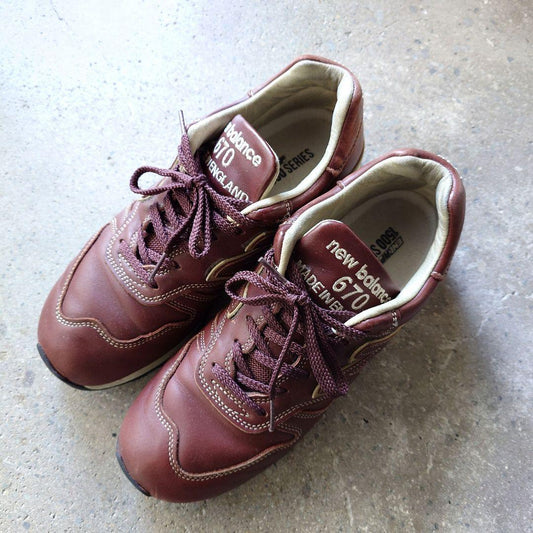 NEWBALANCE　670　england ニューバランス レザー ブラウン　イギリス製　26cm