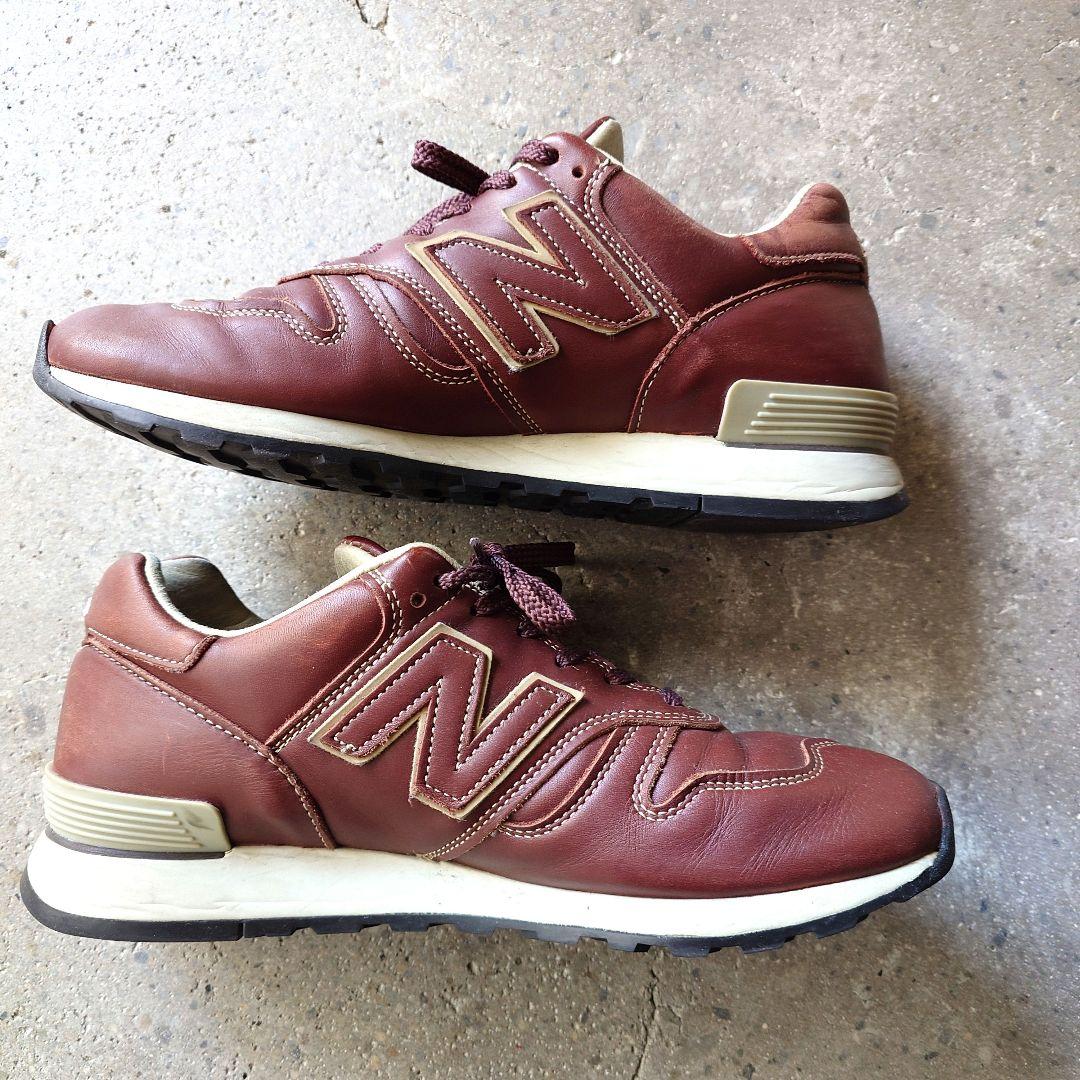 NEWBALANCE　670　england ニューバランス レザー ブラウン　イギリス製　26cm
