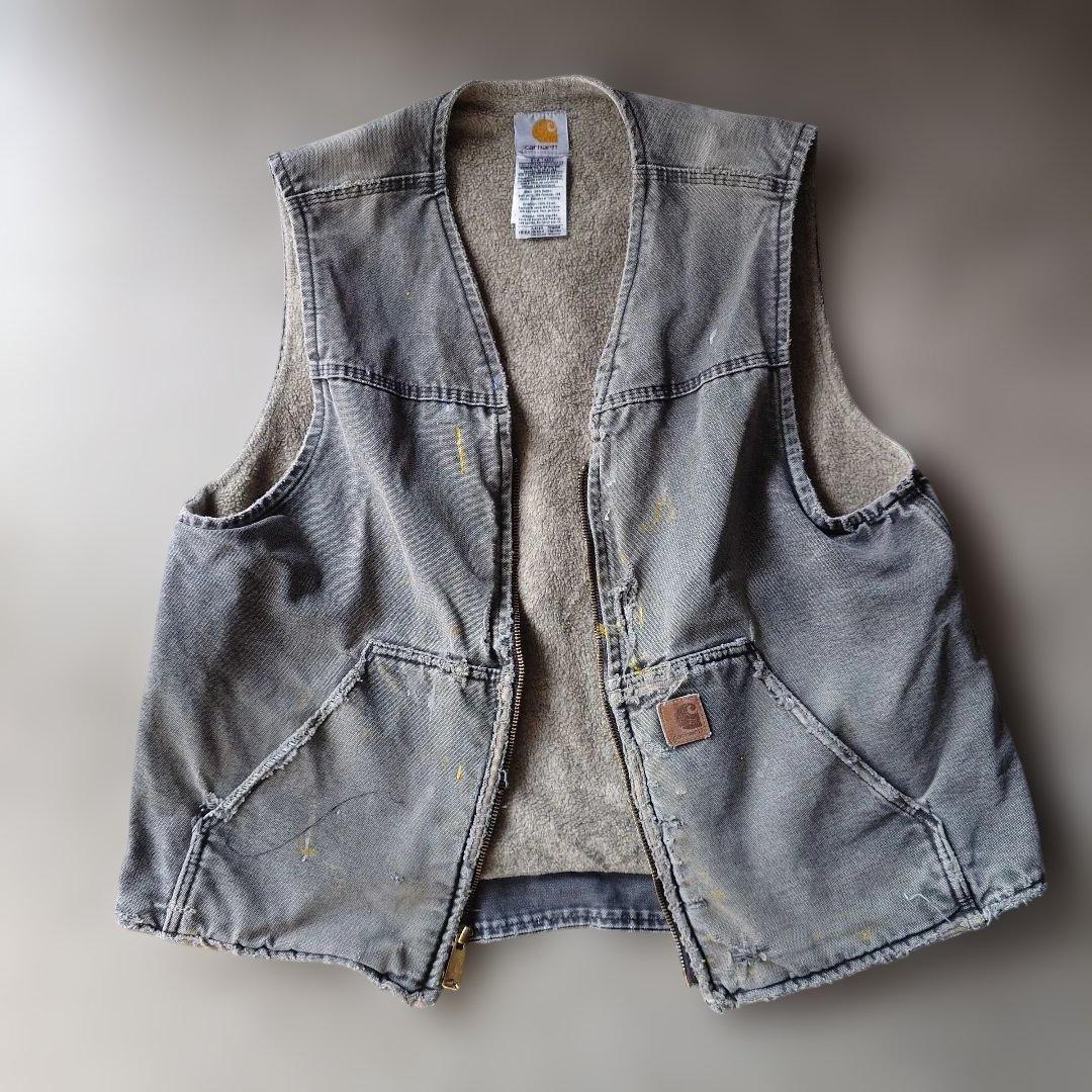 CARHARTT sherpa V boa Vest made in USA L