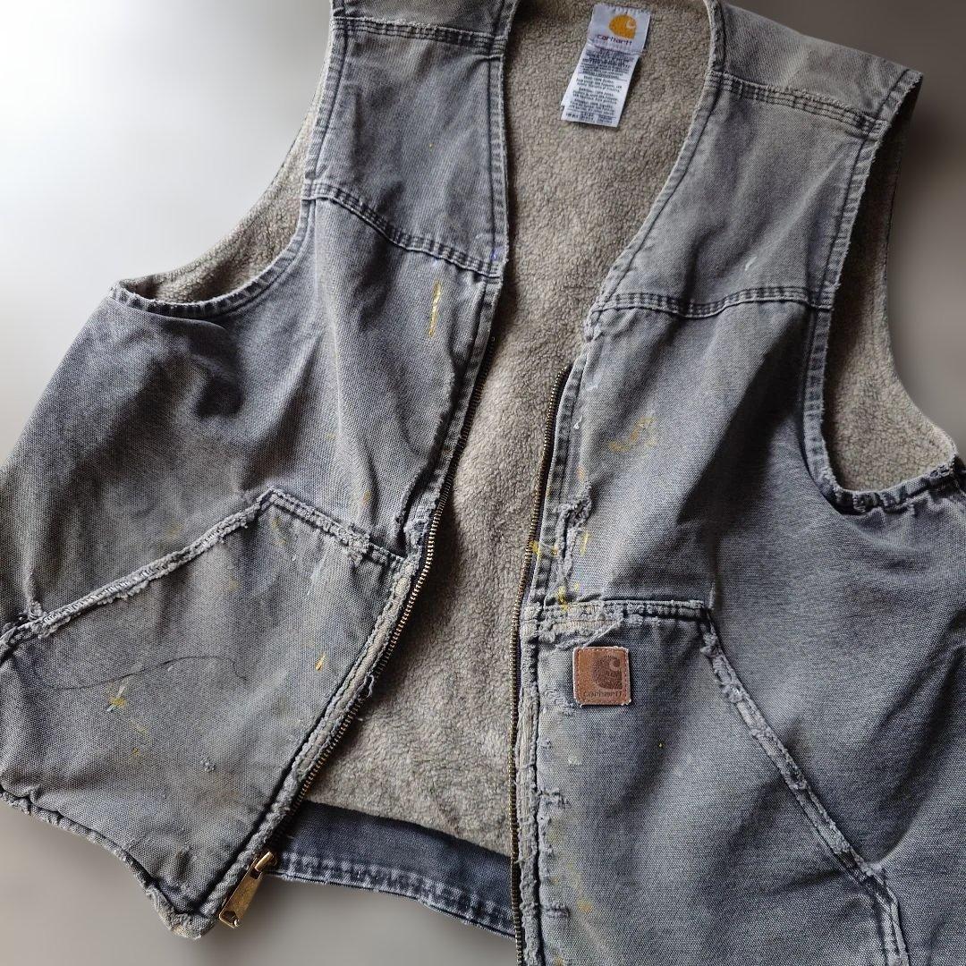 CARHARTT sherpa V boa Vest made in USA L