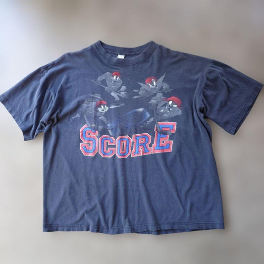 90s WARNER BROS ×　HOCKEY Tee XL