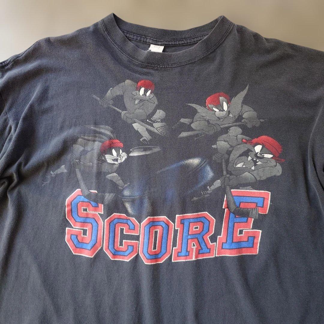 90s WARNER BROS ×　HOCKEY Tee XL